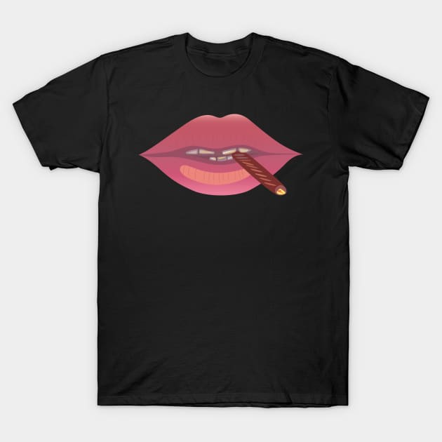 Smoking T-Shirt by HypatiaCreates